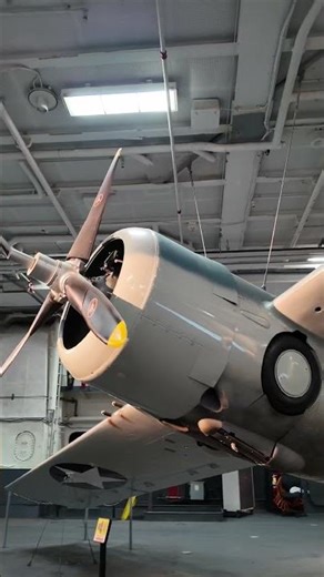 F4F Fighter Aircraft on the USS Midway