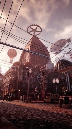 POV: You've Spent Days on Unreal Engine to Build a Steampunk Victorian Environment | Leartes