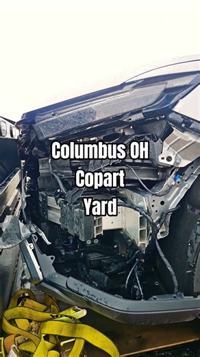 Copart salvage yard ‪@CopartTV‬ #automobile #shorts #short #shortsfeed #fyp #hondacrv