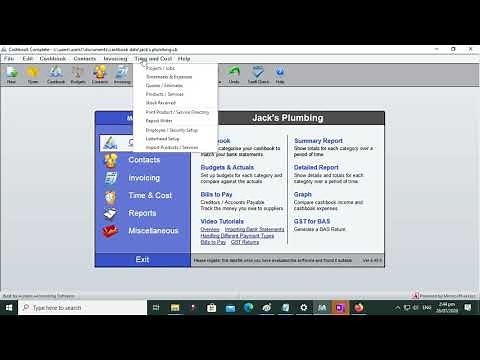 Navigating Around Cashbook Complete