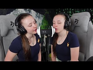 ASMR - Double soft breathing and blowing sounds - Twin asmr