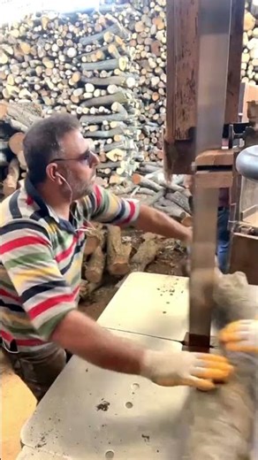 Wood firewood process