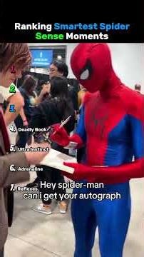 Ranking Best Spidey Sense Moments😭🥀