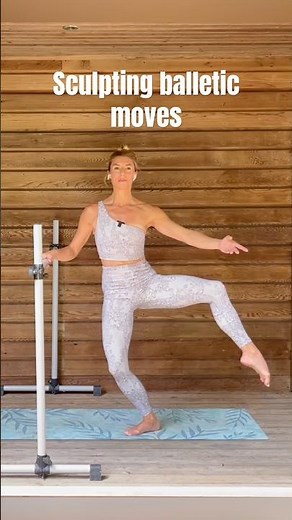 Sleek Ballet Bootcamp Barre #balletfitness #barre #onlineworkouts