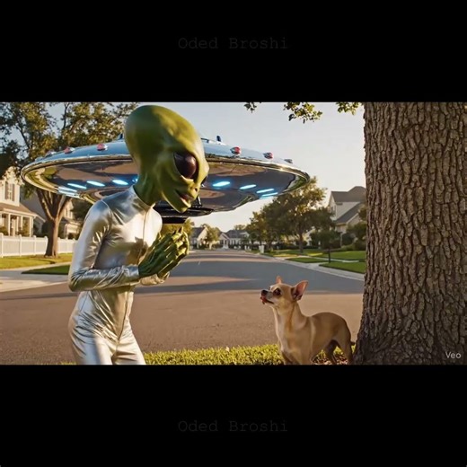 Aliens meet Chihuahua dog Funny, 10 second Joke