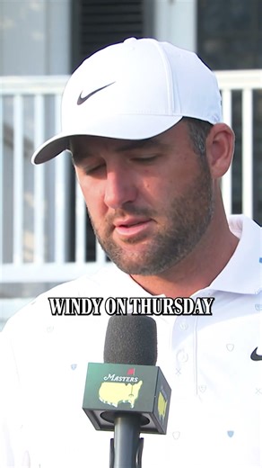 Scottie Scheffler was a little surprised