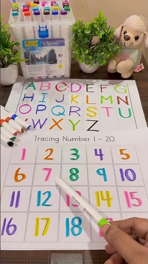 Counting 12345 #abcd #learning #abcteaching #abcdsong #phonics #kidslearning