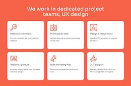 UX design specialization - CSS Template by Nicepage