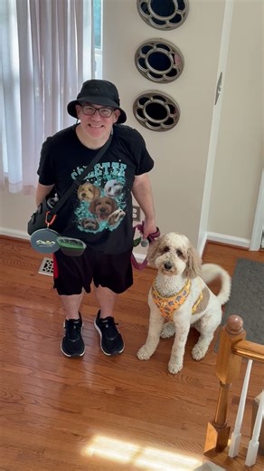 Walking a Goldendoodle Be Like… 😂 | Funny Dog Owner Morning Routine