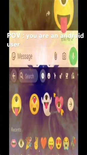 You can make you r own custom emoji in android 🥀✌🏻
