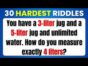 World’s Hardest Riddles 30 Genius Puzzles You Can’t Solve