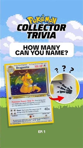 Pokémon Trivia Challenge ⭐️ | EP. 1 #pokemontcg