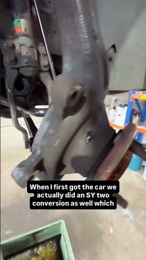 Split an axle seal what a mess