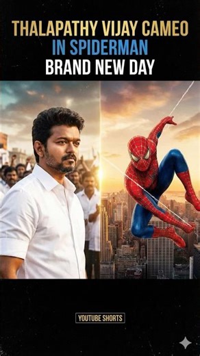 Thalapathy Vijay vs Spider-Man 🕷️ MASS! 🔥