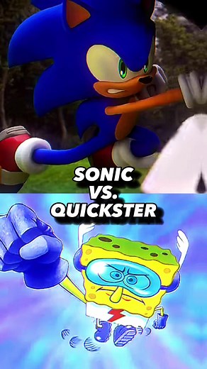Faster! Faster!!😏 #CapCut #fyp #vsbattles #foryoupage #foryou #fy #sonic #sonicthehedgehog #quickster #thequickster #spongebob #spongebobsquarepants #sonicspeedmeup #flash