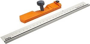 Bora 542007 Rip Guide for Bora Saw Plate 542006. The Circular Saw Guide Rail that Produces Straight Cuts up to 24”