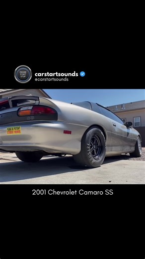 2001 Chevrolet Camaro SS Turbocharged Cold Start