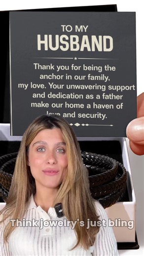 Every love story deserves a symbol of strength and unity. 💖✨ Introducing the Anchor of Our Family Men's Bracelet, a stunning testament to the love and support that holds us together! Crafted with intricate design and durable materials, this bracelet serves as a daily reminder of your unwavering bond. Wear it at work, on adventures, or during cozy date nights—it seamlessly fits into every moment, adding a touch of elegance and heartfelt significance. 🌊🛠️ Shop Now - https://heartcraftedgift.com