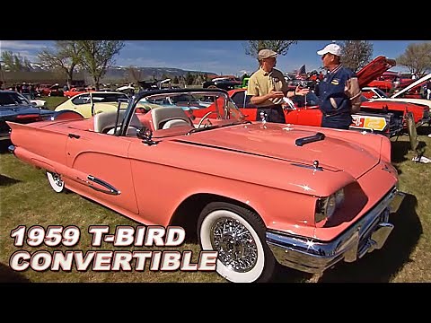 Stunning 1959 Ford Thunderbird Convertible | Cruisin’ in Casper, Wyoming
