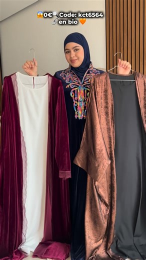 ‎🕊️Hajar Hatim | هاجر حاتم 🕊️‎ on Instagram: "Sadi9at goli lia ina Abaya 3jbatkom ktar 🌙🎀 «🔥Temu Abayas à 0€🔥#collaborationcommerciale ➡️Téléchargez l’appli TEMU➡️Tapez mon code【kct6564】dans la barre de recheche➡️Obtiens TOUS les articles jusqu’à 0€ si tu es nouvel utilisateur de l’application ! 🎁Nouveaux utilisateurs de l’app avec commandes éligibles uniquement|CGV applicables» #temuhaul #temu #abaya #ramadan"