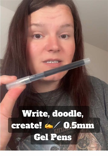 0.5mm Gel Pens for Smooth Writing and Doodling