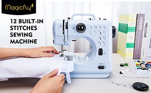 Watch Magicfly Portable Sewing Machine, Blue on Amazon Live