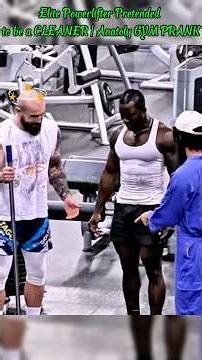 Elite Powerlifter Pretended to be a CLEANER | Anatoly GYM PRANK #trolllife #funny