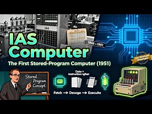 IAS Computer Explained | Von Neumann’s First Stored Program Machine | COA Made Easy