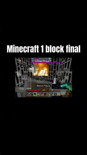 Minecraft 1 block final (pt4) #collab #minecraft #pt4 #final #gaming #1block