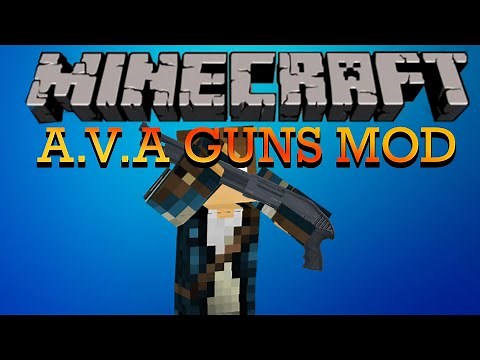 Minecraft Mod Showcase | AVA Guns Mod