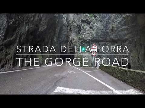 Scenic Gorge Road - Driving the Strada della Forra (Lake Garda, Italy)