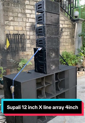 Supali 12 Inch Miniature X Line Array Sound System