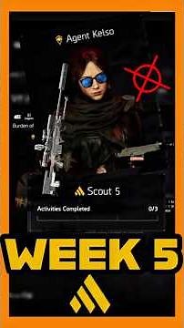 The Division 2 - Agent Kelso : Scout Activities Week 5 Walkthrough 🎯 #thedivision2 #ubisoft