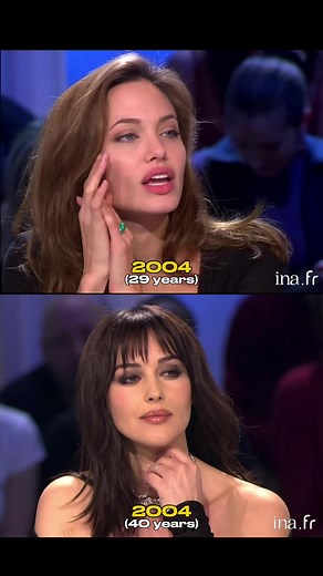 Angelina Jolie & Monica Bellucci: Evolution 2004-2026