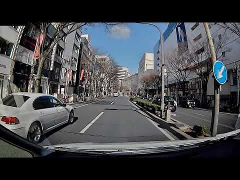 ドライブレコーダー ZDR026 走行動画 フロントカメラ映像（昼）