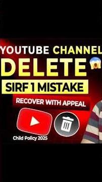 YouTube Channel Dead?💀 Sirf ye 3 galtiyan theek karo!