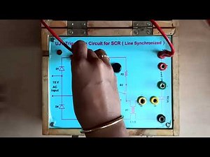UJT Triggering circuit for SCR - Practical Experiment