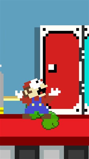 Mario’s Emergency… But Luigi Is Trolling HARD! 🚽🔥#shortvideo #mario #animation #minecraftshorts