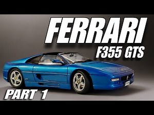 Satisfying Full Build – Ferrari F355 GTS Model in Metallic Blue - Part 1
