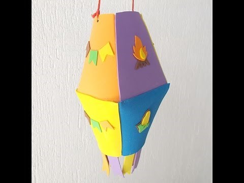 June Festival Balloon Made with EVA Foam - How to Make