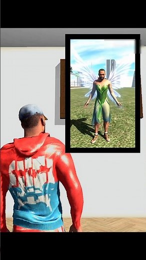 Franklin convert to fairy 🤯🥶 ||Indian Bike Rider 3D||#indianbikegame​​ #gta​​ #indianbikes​​ #shorts