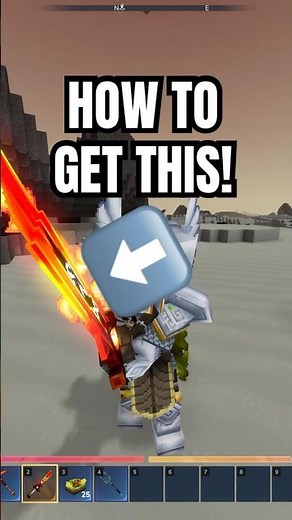 HOW TO GET THE FLAME SWORD IN HYTALE!