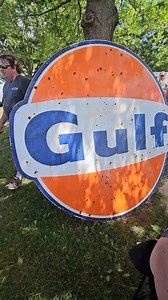 81K views · 780 reactions | Gulf sign sold! #auction #sold #fyp #gas | Country Road Bidding | Facebook
