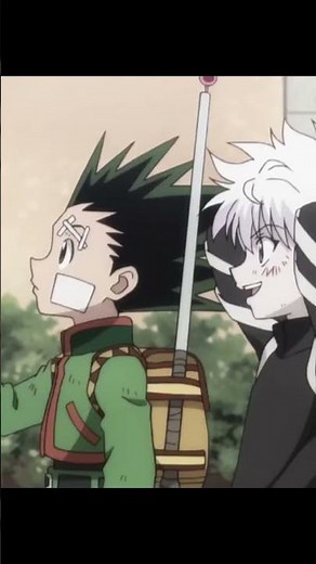 For Gon-Killua removes Illumi's needle #hunterxhunter #anime #shorts #killua #gon #edit