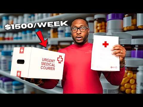 How to become a Medical Courier in 3 Easy Steps- $1500/week