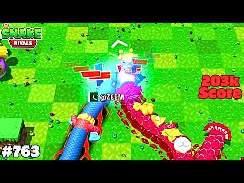 Snake Rivals | TURKEY Snake - Snake Gameplay - 141k Score | The BeastGaming840