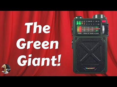 Raddy RE40 AM FM WX BT MP3 Shortwave Emergency Radio Review