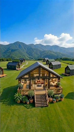 Building a Modern Luxury Airbnb Cabin | Concept 🏡✨