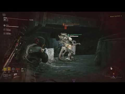 Aliens: Fireteam Elite Xenomorph Praetorian vs. Containment Synth