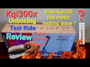 Unboxing Niu Kqi300x /Test Ride / Review /37 Mile Battery Range Electric Scooter